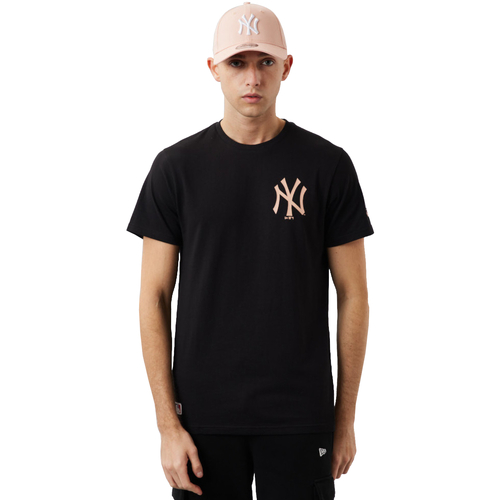 Abbigliamento Uomo T-shirt maniche corte New-Era MLB New York Yankees Tee Nero