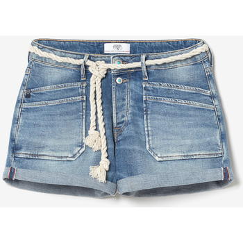 Abbigliamento Donna Shorts / Bermuda Le Temps des Cerises Shorts in jeans MADRAGUE Blu