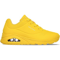 Scarpe Donna Sneakers Skechers Uno Stand On Air Giallo