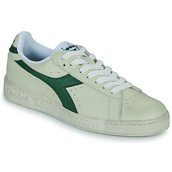 Scarpe Sneakers basse Diadora GAME L LOW WAXED Bianco / Verde