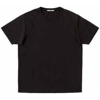 Abbigliamento Uomo T-shirt maniche corte Nudie T-shirt  Uno Everyday Nero
