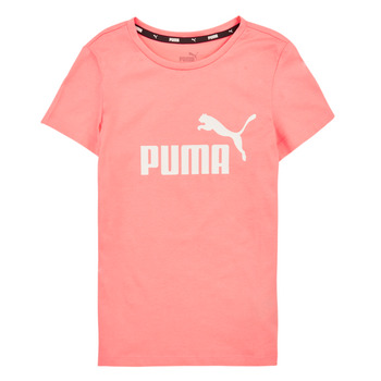 Abbigliamento Bambina T-shirt maniche corte Puma ESS LOGO TEE G Rosa