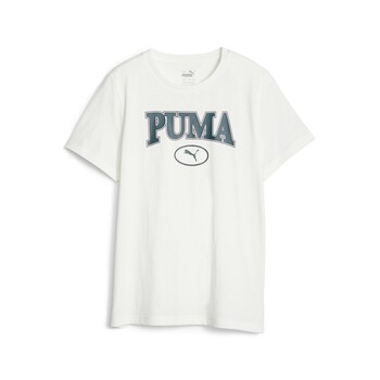 Abbigliamento Bambino T-shirt maniche corte Puma PUMA SQUAD TEE B Bianco