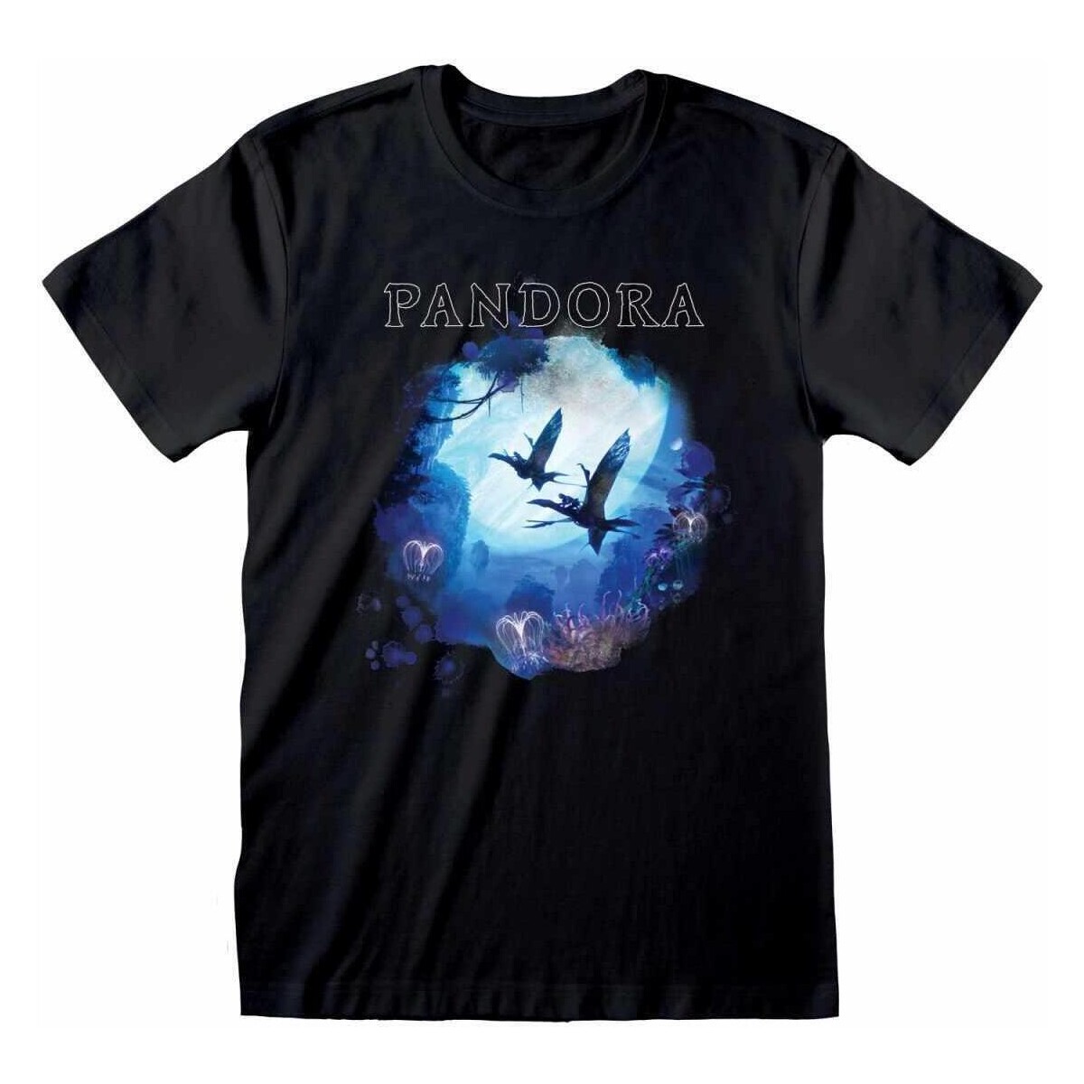 Abbigliamento T-shirts a maniche lunghe Avatar Pandora Nero