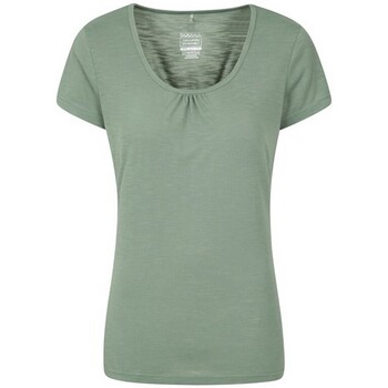 Abbigliamento Donna T-shirts a maniche lunghe Mountain Warehouse Agra Verde