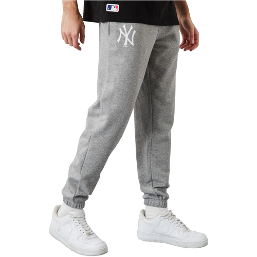 Abbigliamento Uomo Pantaloni da tuta New-Era MLB Team New York Yankees Logo Jogger Grigio
