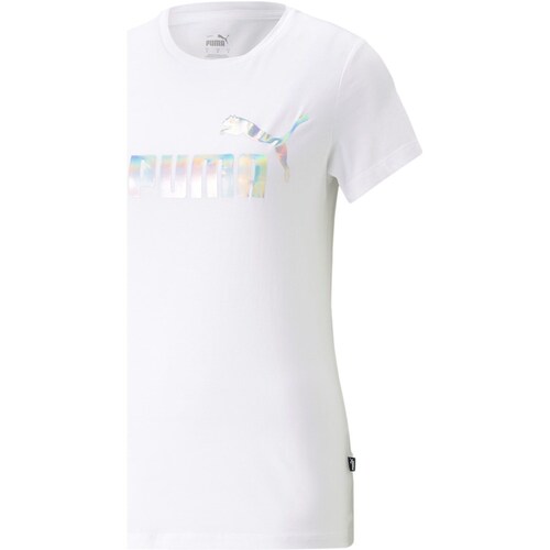 Abbigliamento Donna T-shirt maniche corte Puma 674448 Bianco