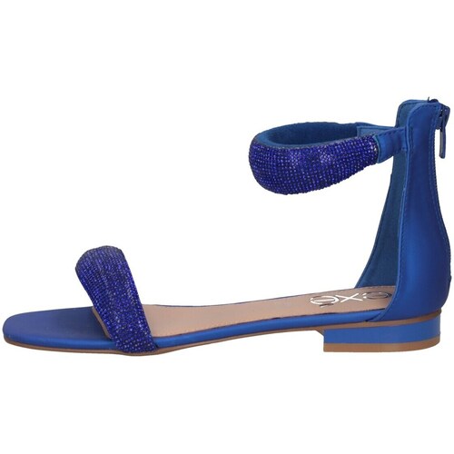 Scarpe Donna Sandali Exé Shoes Exe' Amelia Sandalo Donna bluette 570 Blu