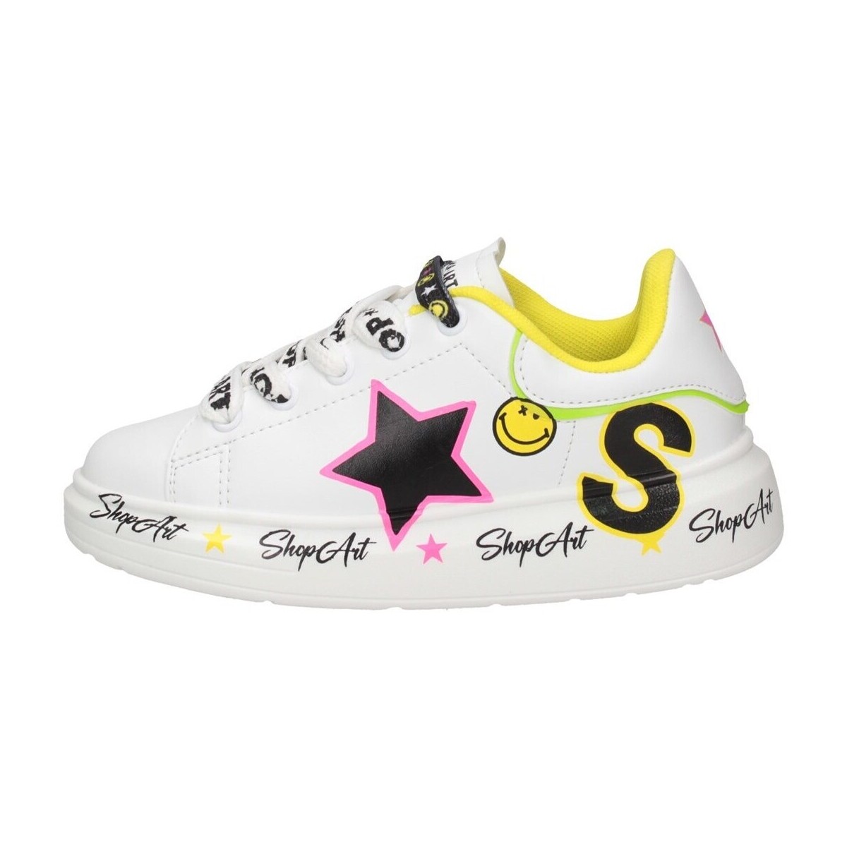 Scarpe Bambina Sneakers basse Shop Art SAG80313 Sneakers Bambina bianco Multicolore