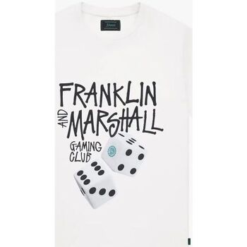 Abbigliamento Uomo T-shirt & Polo Franklin & Marshall JM3194.1012P01-011 Bianco