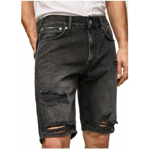 Abbigliamento Uomo Shorts / Bermuda Pepe jeans  Nero