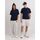 Abbigliamento T-shirt & Polo Franklin & Marshall JM3110.1009P01 PATCH PENNANT-219 Blu