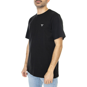 Abbigliamento Uomo T-shirt & Polo Barbour ports Tee Black Nero