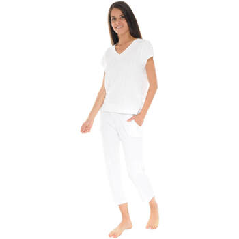 Abbigliamento Donna Pigiami / camicie da notte Pilus YOLITA Bianco