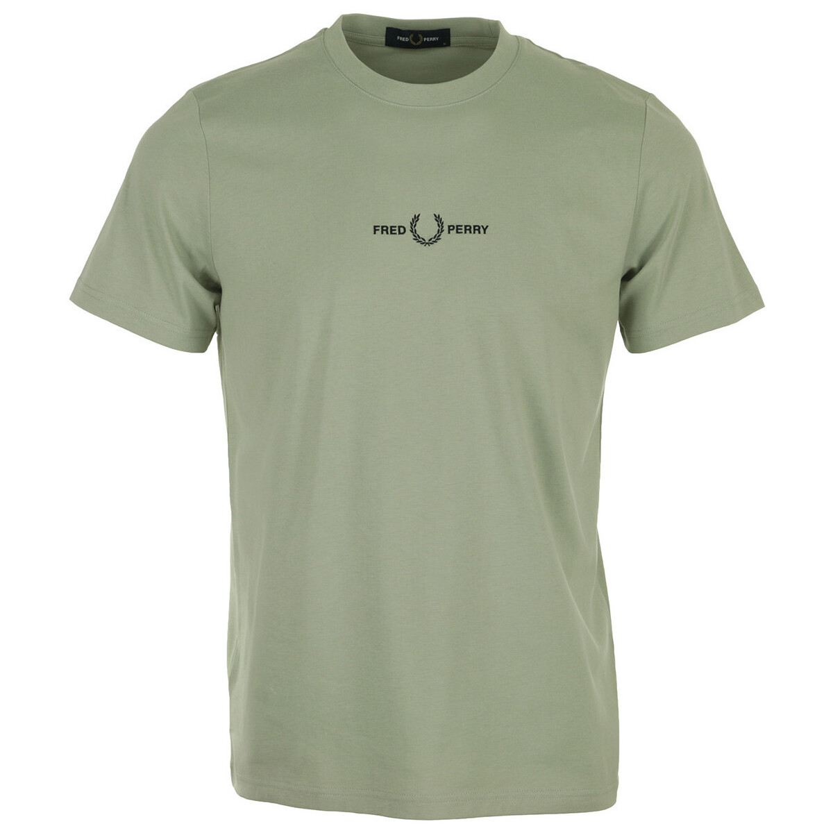 Abbigliamento Uomo T-shirt maniche corte Fred Perry Embroidered T-Shirt Verde