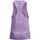 Abbigliamento Donna Top / T-shirt senza maniche Under Armour Canotta Seamless Donna Retro Purple/Reflective Viola