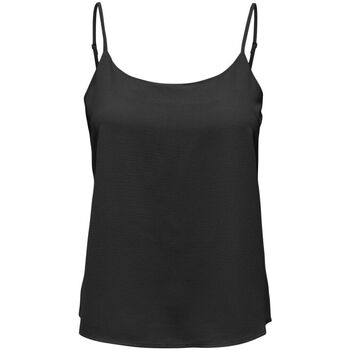 Abbigliamento Donna Top / T-shirt senza maniche Only 15284314 METTE-BLACK Nero