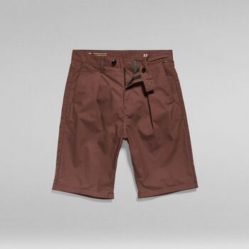 Abbigliamento Uomo Shorts / Bermuda G-Star Raw D21458 D387 WORKER SHORT CHINO-C964 BROWN STONE Marrone