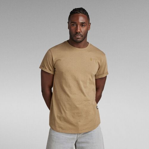 Abbigliamento Uomo T-shirt & Polo G-Star Raw D16396 D288 - LASH-C328 BERGE HTR Beige