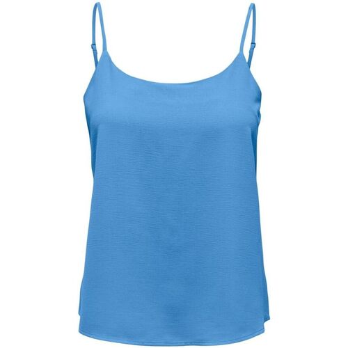Abbigliamento Donna Top / T-shirt senza maniche Only 15284314 METTE-PROVENCE Blu