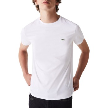 Abbigliamento Uomo T-shirt & Polo Lacoste TH6709 bianco