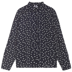 Abbigliamento Donna Top / Blusa Wild Pony Shirt 41210 - Polka Dots Nero