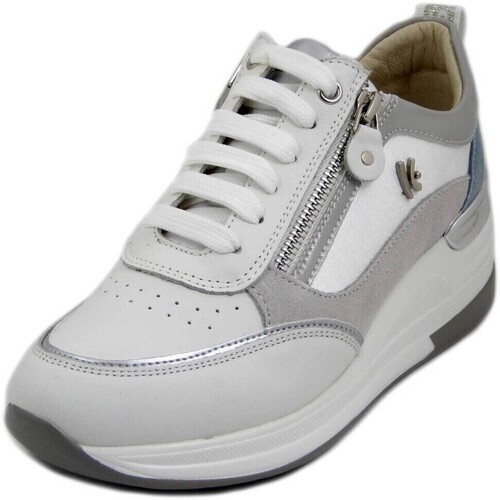 Scarpe Donna Sneakers Keys Sneakers Donna, Sottopiede Estraibile-K7620 Bianco