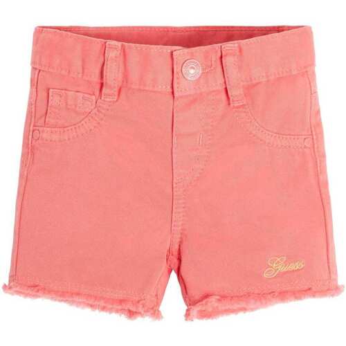 Abbigliamento Bambina Shorts / Bermuda Guess K3GD03WFGB0-A60Y 2000000300016 Arancio