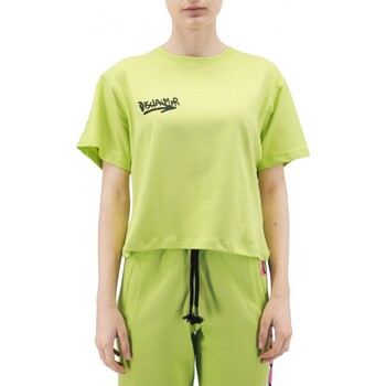 Abbigliamento Donna T-shirt & Polo Disclaimer T-Shirt Donna In Jersey Giallo