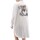 Abbigliamento Donna T-shirt & Polo Disclaimer Camicia Lunga Con Grafica Bianco