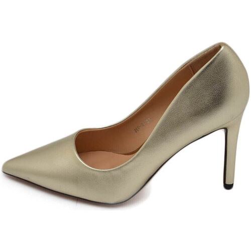 Scarpe Donna Décolleté Malu Shoes Decollete' scarpe donna eleganti a punta oro opaco in ecopelle Oro