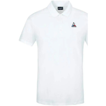 Abbigliamento Uomo Polo maniche corte Le Coq Sportif Essential logo cocorico Bianco