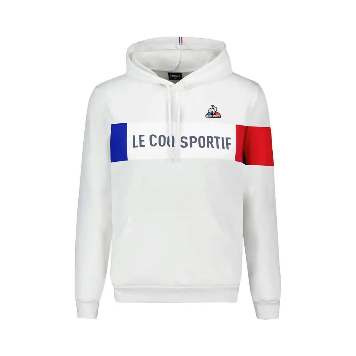 Abbigliamento Uomo Felpe Le Coq Sportif Essential tricolore Bianco