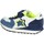 Scarpe Unisex bambino Sneakers alte Atlantic Stars BEN102 Blu