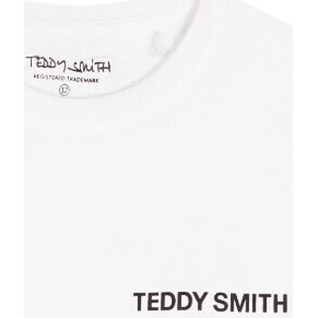 Abbigliamento Bambino T-shirt maniche corte Teddy Smith 61007170D Bianco