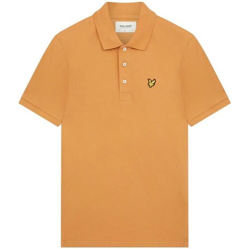 Abbigliamento Uomo T-shirt & Polo Lyle & Scott SP400VOG POLO SHIRT-W869 SALTBURN Arancio