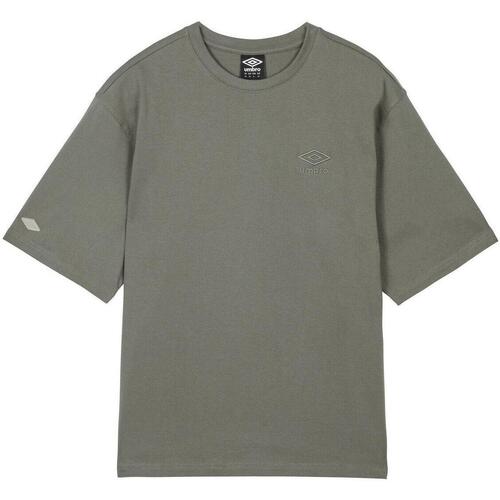 Abbigliamento Uomo T-shirts a maniche lunghe Umbro UO1304 Grigio