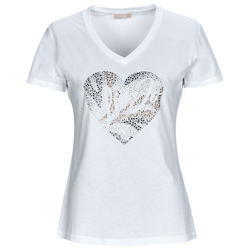 Abbigliamento Donna T-shirt maniche corte Liu Jo WF3080 Bianco