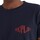Abbigliamento Uomo T-shirt & Polo Replay T-Shirt In Jersey Con Stampa Sul Retro Blu