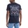 Abbigliamento Uomo T-shirt & Polo Replay T-Shirt In Jersey Con Stampa Sul Retro Blu