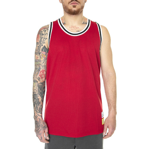 Abbigliamento Uomo Top / T-shirt senza maniche Dickies NY Basketball Jersey English Red Rosso
