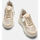 Scarpe Donna Sneakers Bata Sneaker da donna con suola platform 3,5 Beige