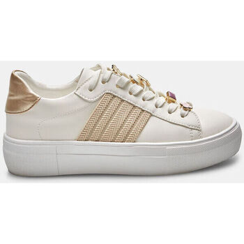 Scarpe Donna Sneakers Bata Sneaker da donna con accessori Bianco