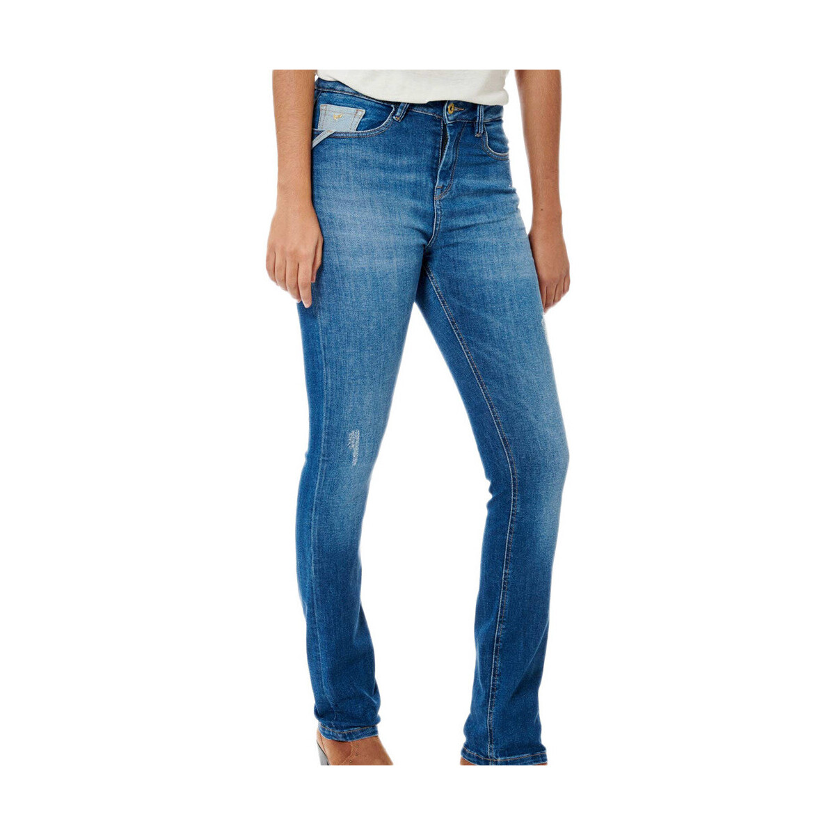 Abbigliamento Donna Jeans slim Kaporal SIBELE23W7J Blu