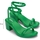 Scarpe Donna Sandali Melissa Shiny Heel II AD - Green Verde