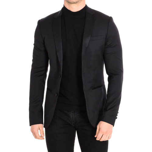 Abbigliamento Uomo Giacche / Blazer Zapa HDVES02-HD300-99 Nero