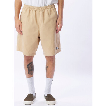 Obey Easy relaxed twill short Beige