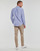 Abbigliamento Uomo Camicie maniche lunghe Polo Ralph Lauren CHEMISE COUPE DROITE EN OXFORD Blu / Bianco