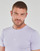 Abbigliamento Uomo T-shirt maniche corte Polo Ralph Lauren T-SHIRT AJUSTE EN COTON LOGO CENTRAL Mauve