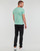 Abbigliamento Uomo T-shirt maniche corte Polo Ralph Lauren T-SHIRT AJUSTE EN COTON LOGO CENTRAL Kaki